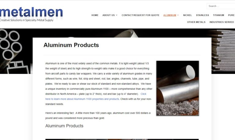 More Aluminum Manufacturer Listings